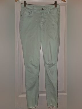 Old Navy Rockstar Women’s Mint Green Skinny Jeans Size 4